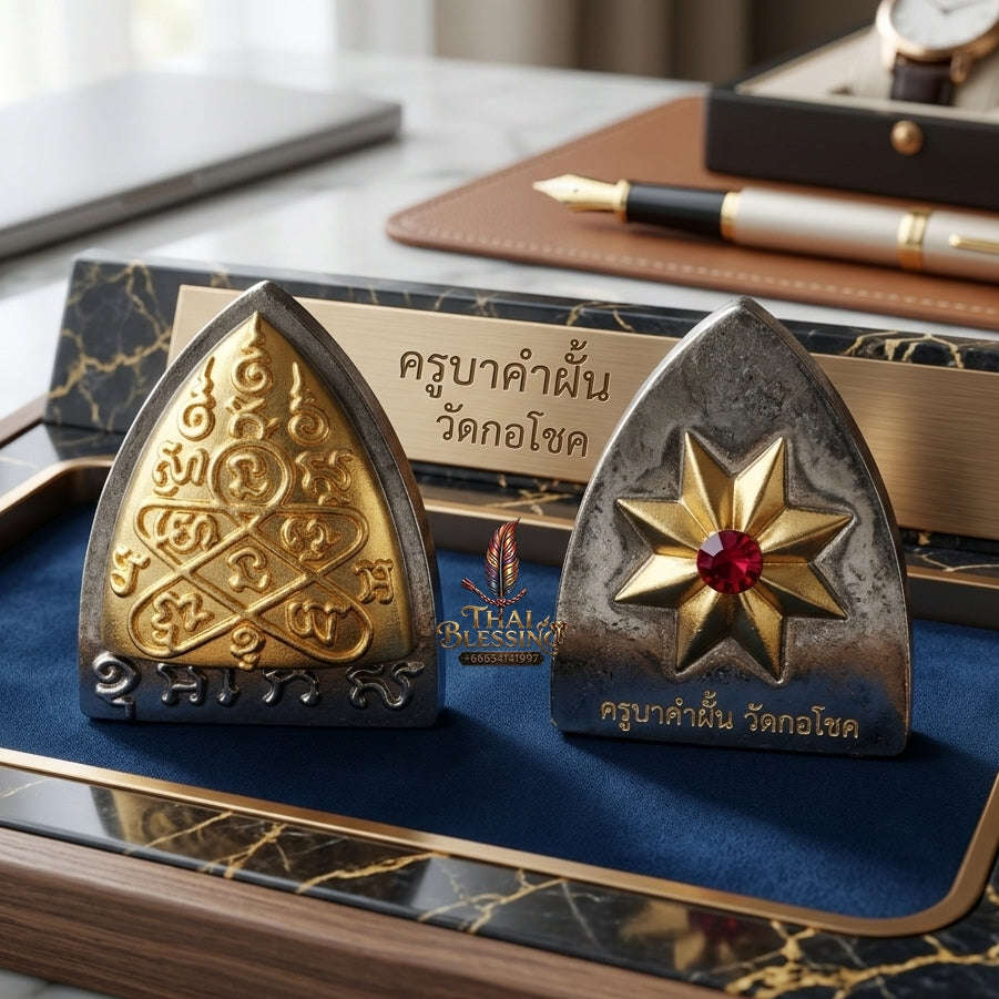 ✨ Phan Thai Phlik Duang 2K Bronze 2025 - Authentic Lanna Destiny-Reversing Plow Talisman for Wealth Attraction & Life Breakthrough Thai Blessing Co By RURUECHA