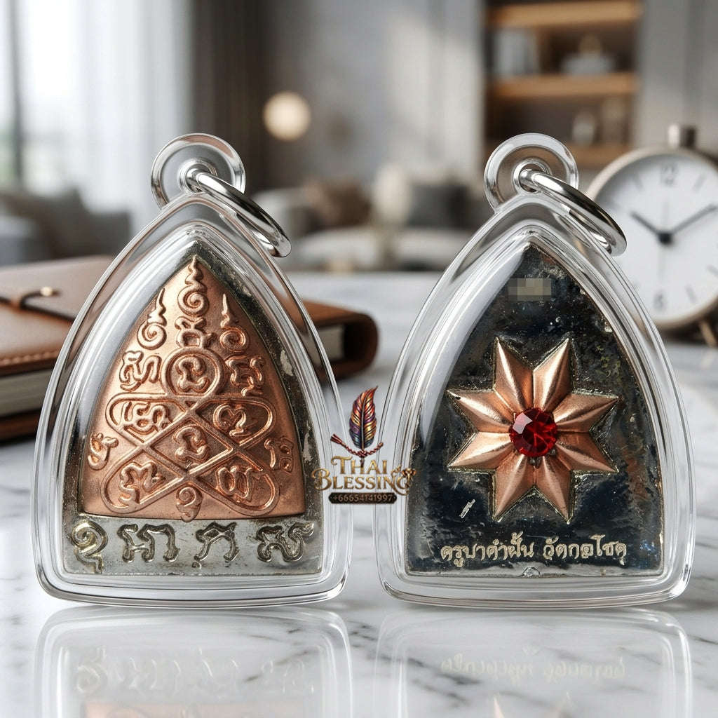 ✨ Phan Thai Phlik Duang 2K Bronze 2025 - Authentic Lanna Destiny-Reversing Plow Talisman for Wealth Attraction & Life Breakthrough Thai Blessing Co By RURUECHA