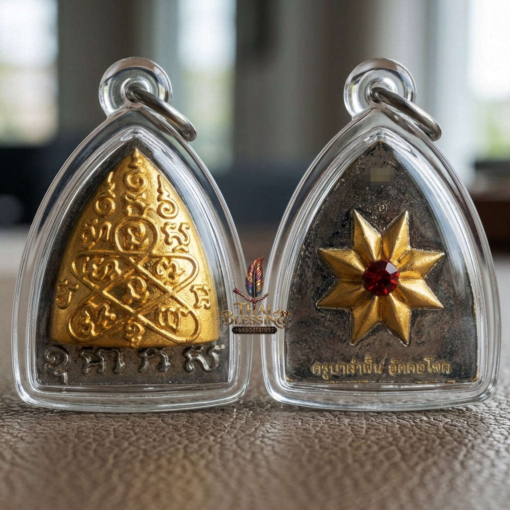 ✨ Phan Thai Phlik Duang 2K Bronze 2025 - Authentic Lanna Destiny-Reversing Plow Talisman for Wealth Attraction & Life Breakthrough Thai Blessing Co By RURUECHA