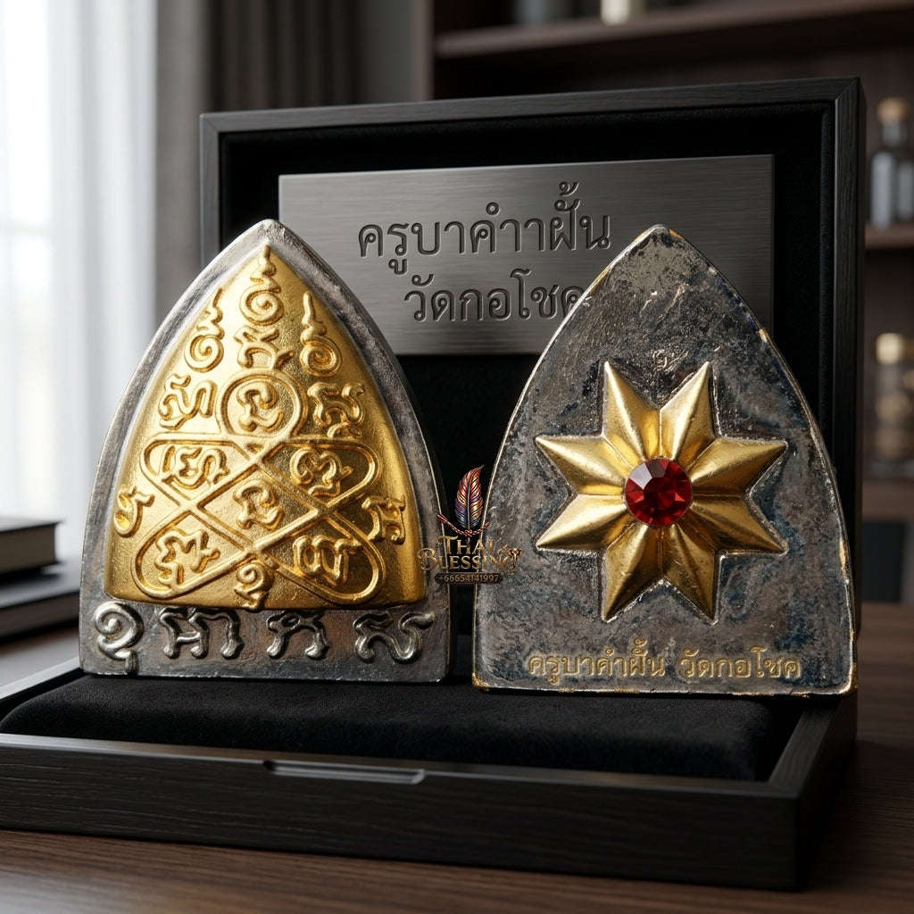 ✨ Phan Thai Phlik Duang 2K Bronze 2025 - Authentic Lanna Destiny-Reversing Plow Talisman for Wealth Attraction & Life Breakthrough Thai Blessing Co By RURUECHA