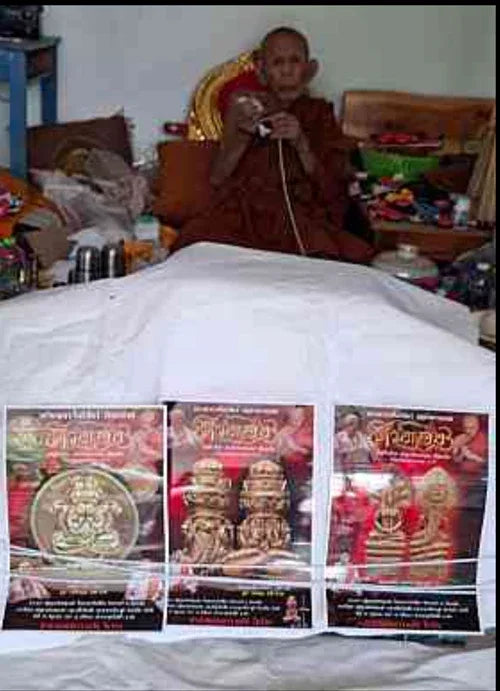 Phang Phakhan Amulet for Good Fortune - Authentic Thai Blessing for Prosperity