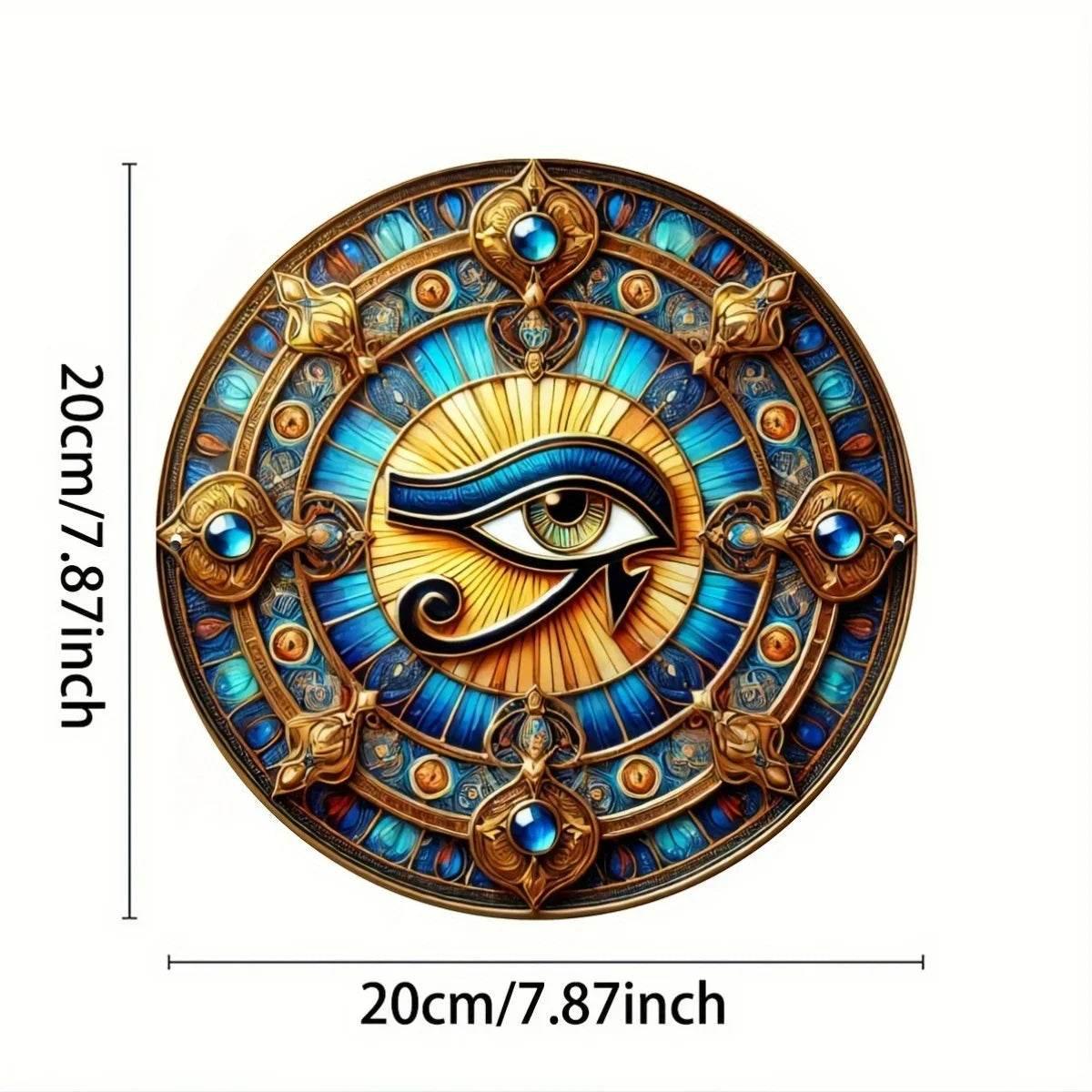Thai Eye of Horus Home Decoration - Mystical Egyptian Blessing for Your Space