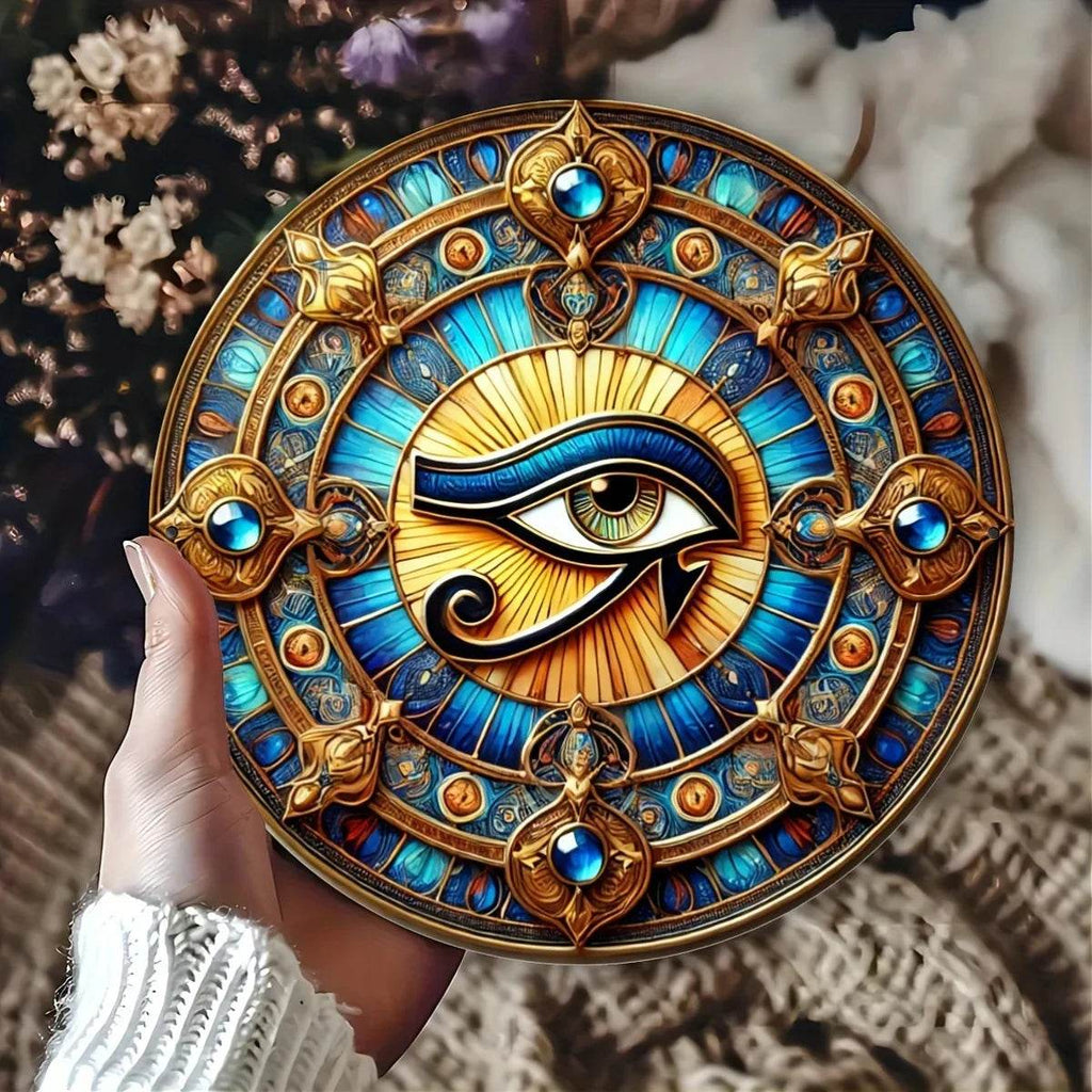 Thai Eye of Horus Home Decoration - Mystical Egyptian Blessing for Your Space