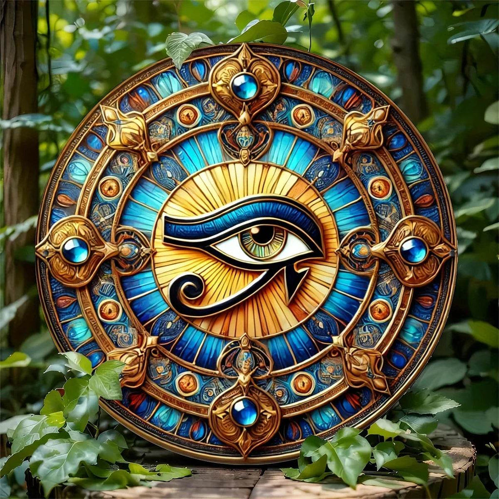 Thai Eye of Horus Home Decoration - Mystical Egyptian Blessing for Your Space