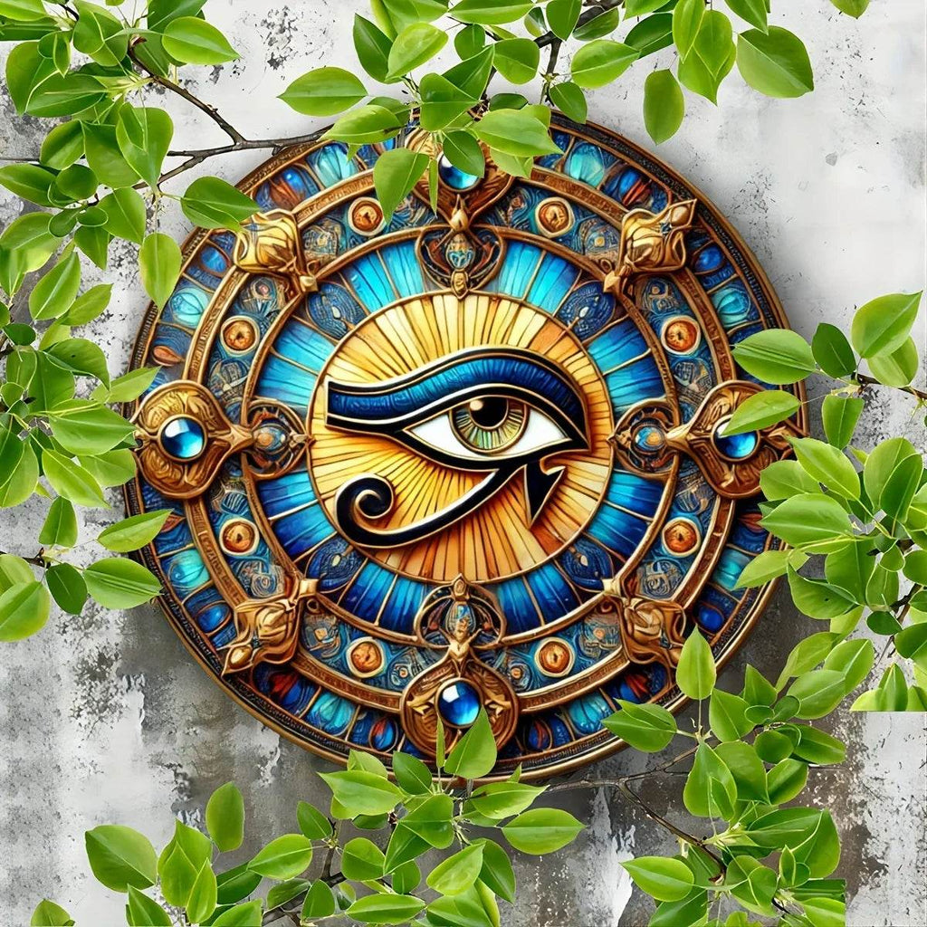 Thai Eye of Horus Home Decoration - Mystical Egyptian Blessing for Your Space