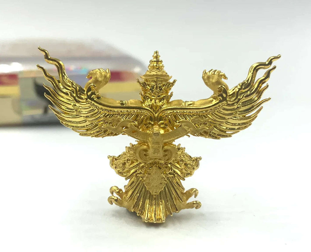 🦅 Phaya Garuda "100 Years Millionaire" Amulet: Small Mold (2.5cm) – Luang Phor Phat (Wat Huay Duan) – Double Consecrated for Wealth & Power