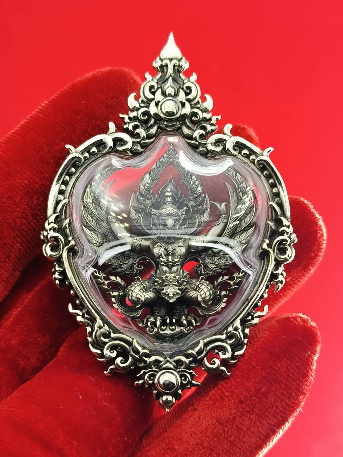 Phaya Garuda Amulet - Luang Pho Wichit Blessed Protection Charm Default Title