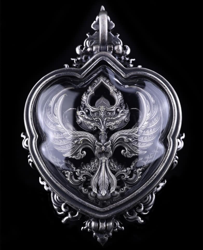 Phaya Garuda Amulet - Luang Pho Wichit Blessed Protection Charm