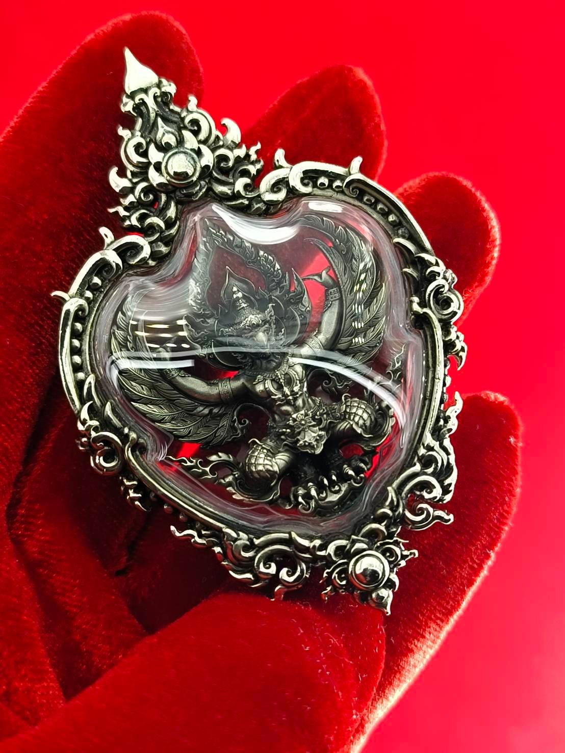 Phaya Garuda Amulet - Luang Pho Wichit Blessed Protection Charm