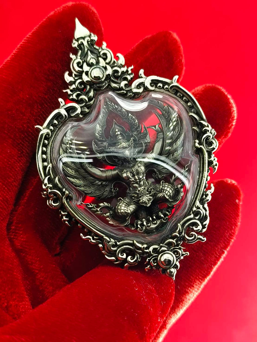 Phaya Garuda Amulet - Luang Pho Wichit Blessed Protection Charm