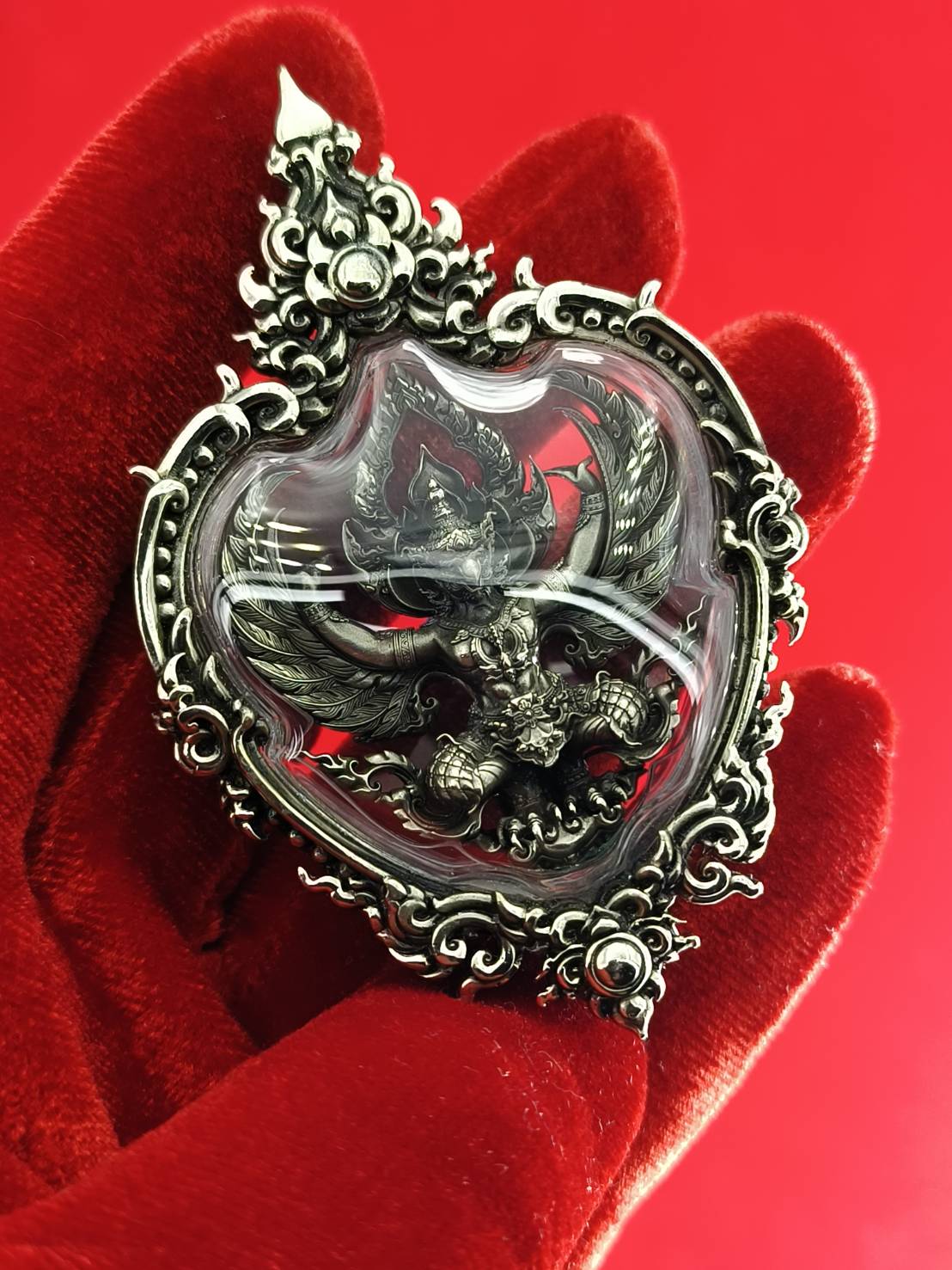 Phaya Garuda Amulet - Luang Pho Wichit Blessed Protection Charm