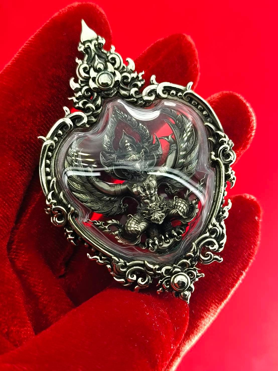 Phaya Garuda Amulet - Luang Pho Wichit Blessed Protection Charm