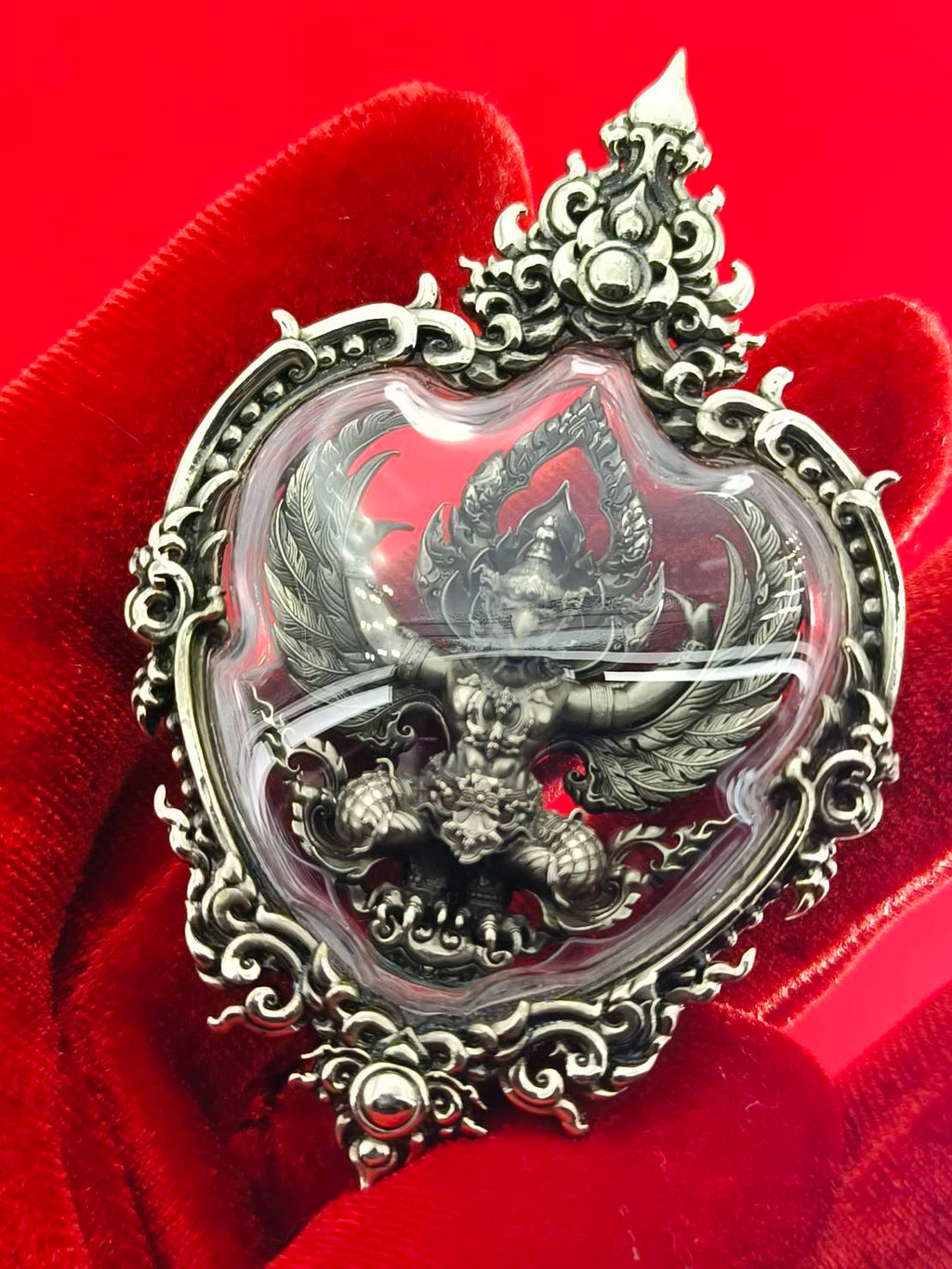Phaya Garuda Amulet - Luang Pho Wichit Blessed Protection Charm
