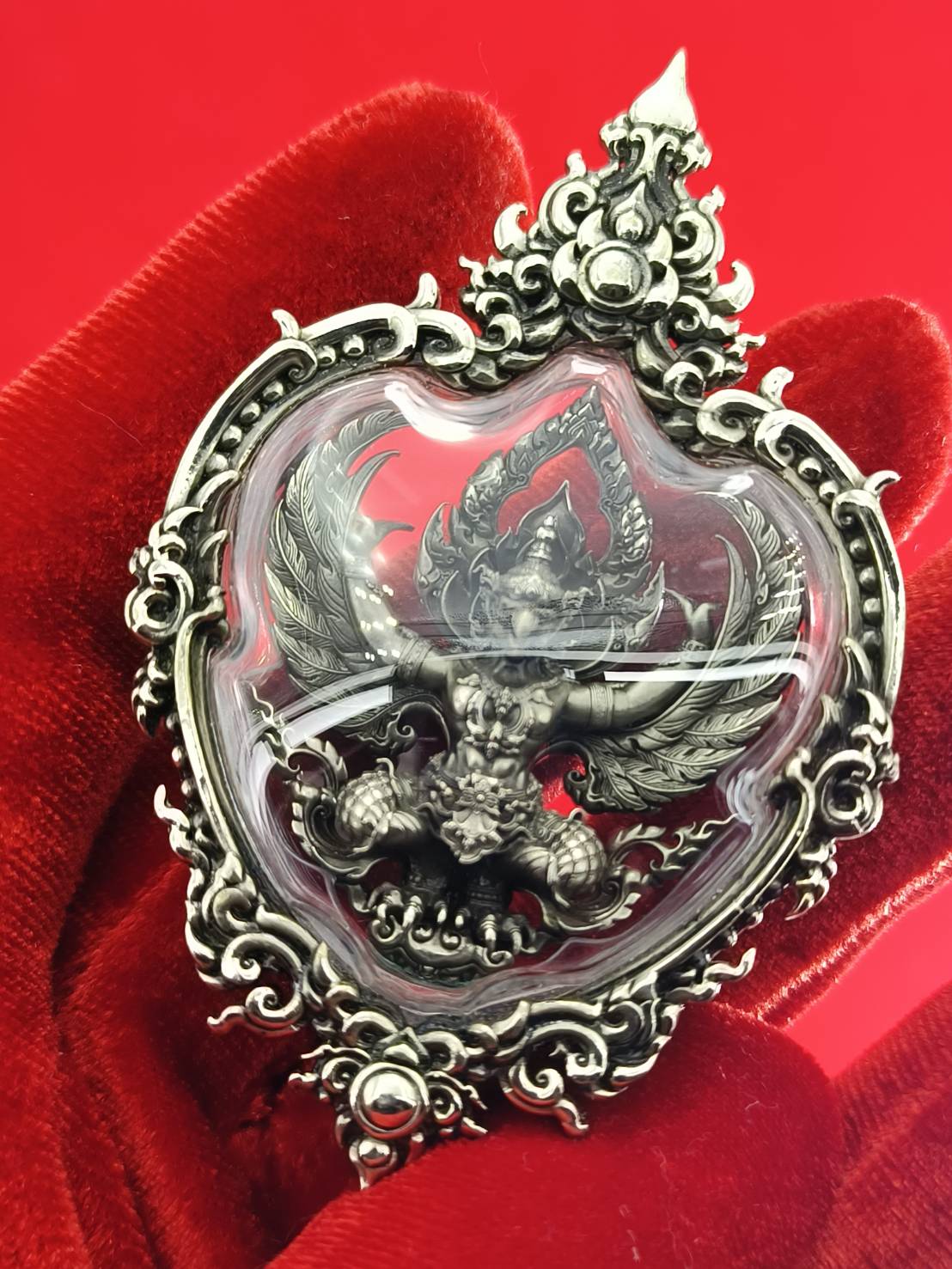 Phaya Garuda Amulet - Luang Pho Wichit Blessed Protection Charm
