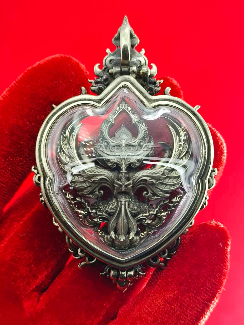 Phaya Garuda Amulet - Luang Pho Wichit Blessed Protection Charm