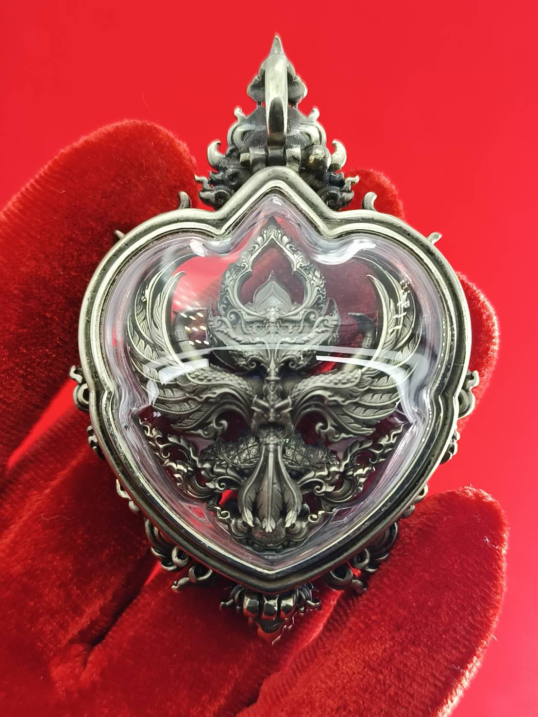 Phaya Garuda Amulet - Luang Pho Wichit Blessed Protection Charm