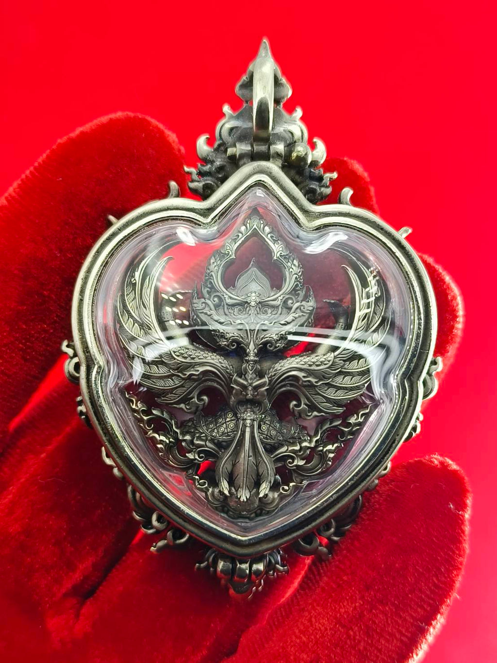 Phaya Garuda Amulet - Luang Pho Wichit Blessed Protection Charm