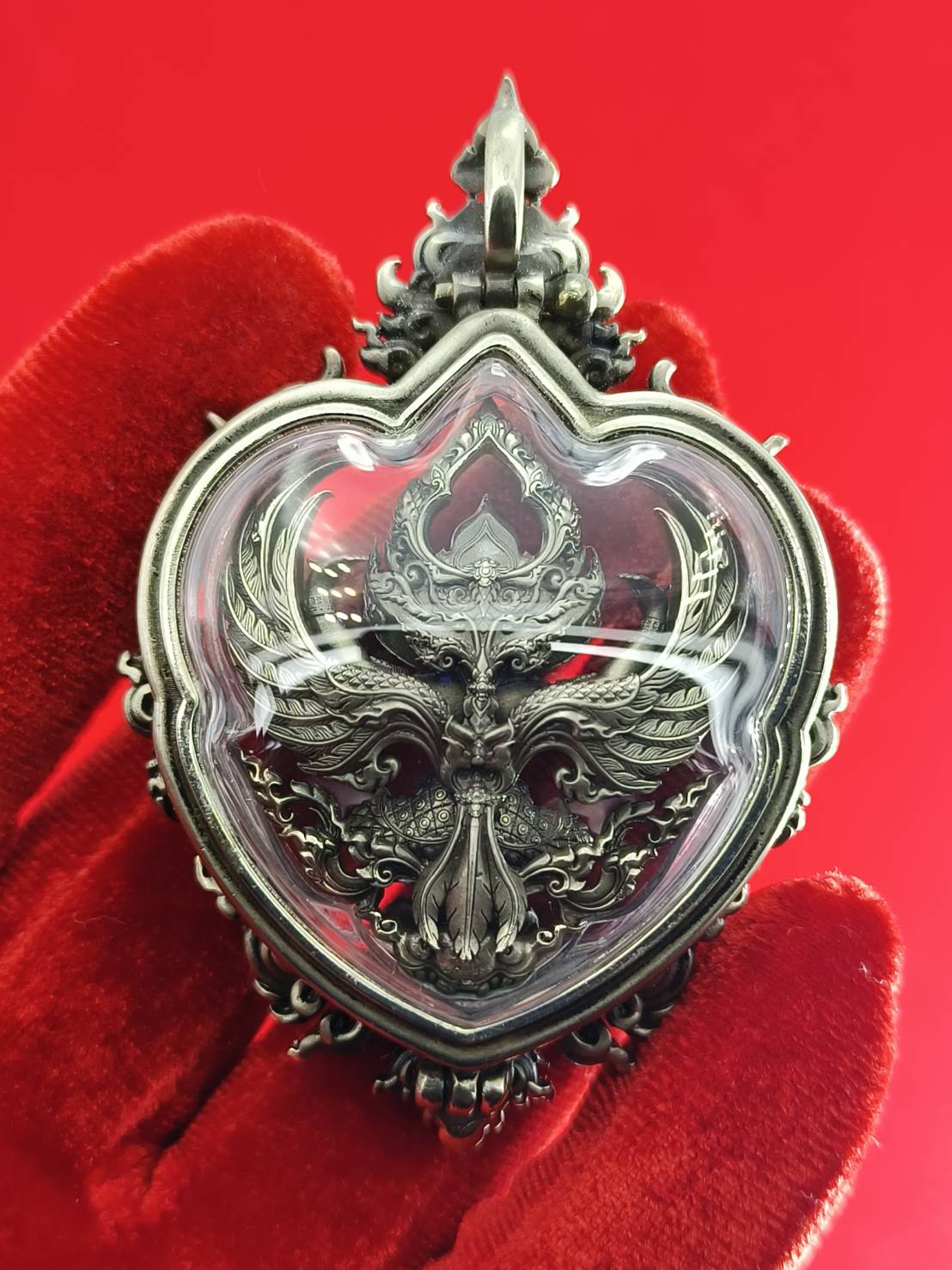 Phaya Garuda Amulet - Luang Pho Wichit Blessed Protection Charm