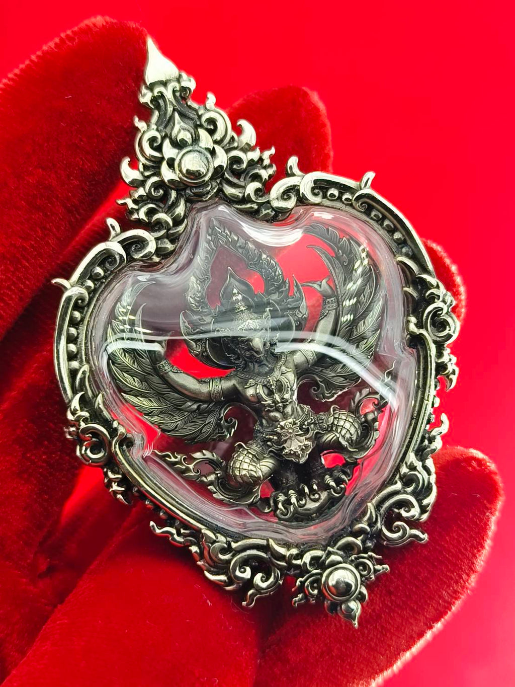 Phaya Garuda Amulet - Luang Pho Wichit Blessed Protection Charm