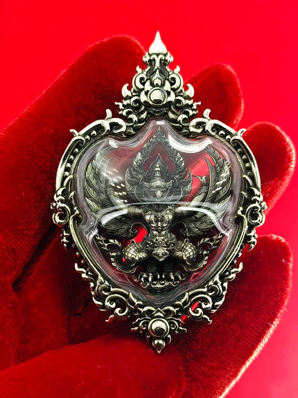 Phaya Garuda Amulet - Luang Pho Wichit Blessed Protection Charm