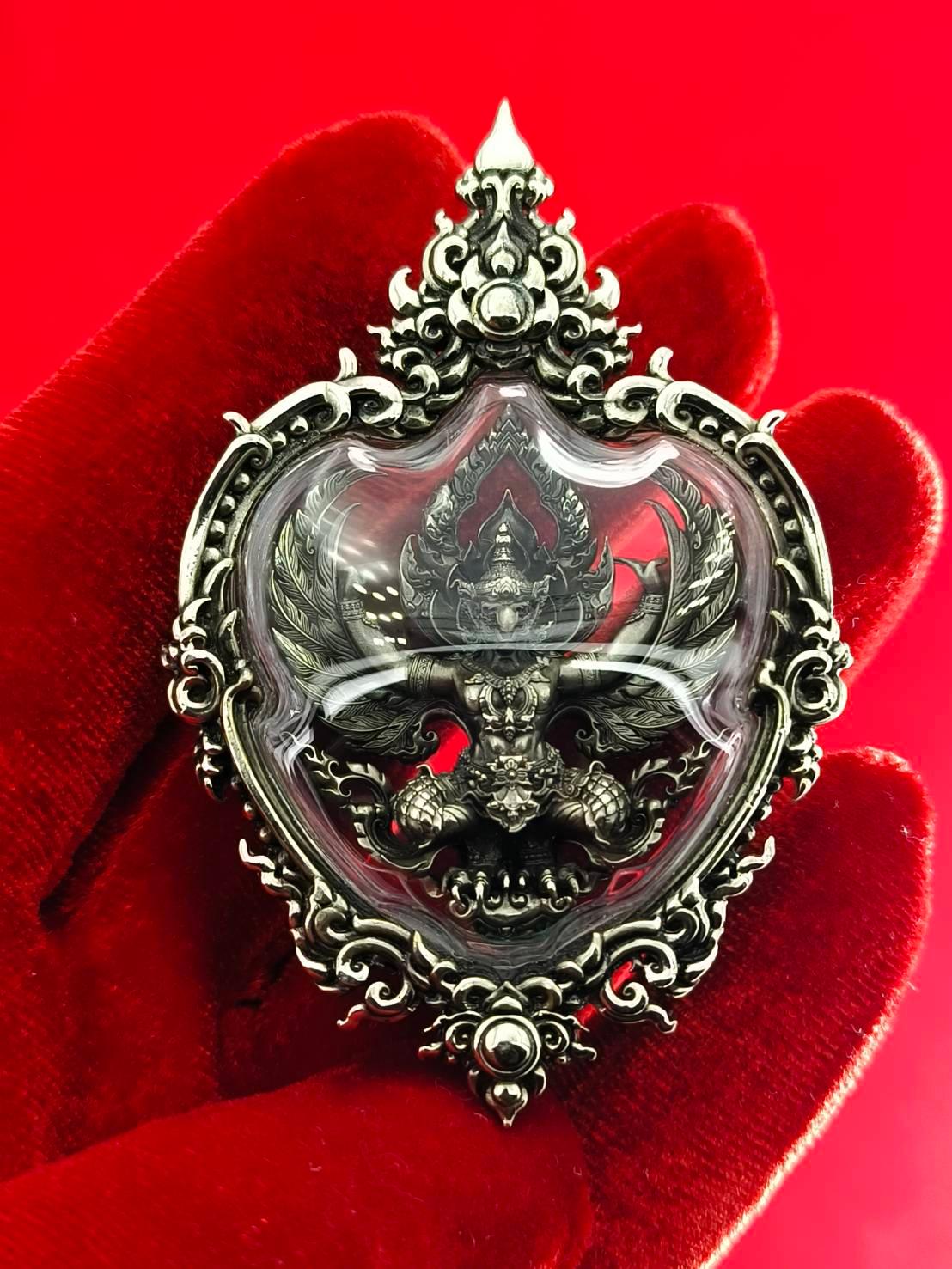 Phaya Garuda Amulet - Luang Pho Wichit Blessed Protection Charm