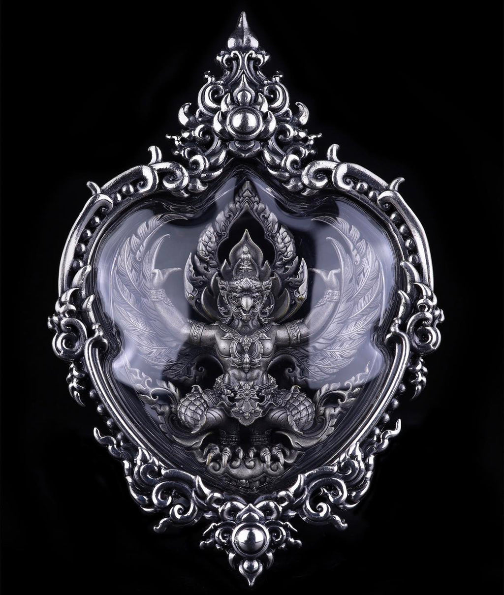 Phaya Garuda Amulet - Luang Pho Wichit Blessed Protection Charm