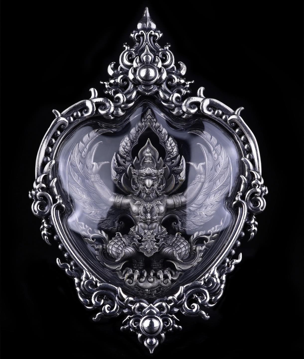 Phaya Garuda Amulet - Luang Pho Wichit Blessed Protection Charm