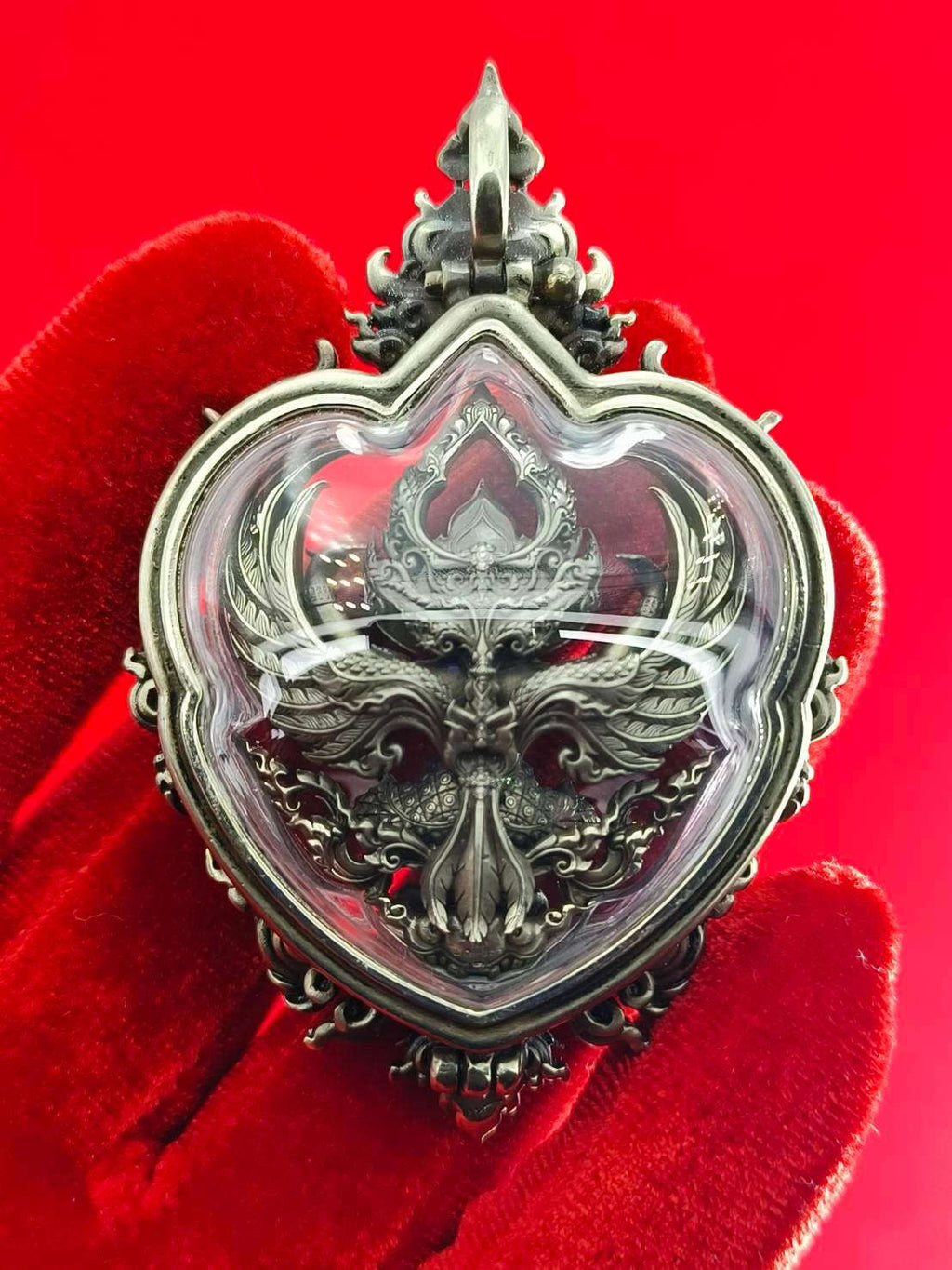 Phaya Garuda Amulet - Luang Pho Wichit Blessed Protection Charm