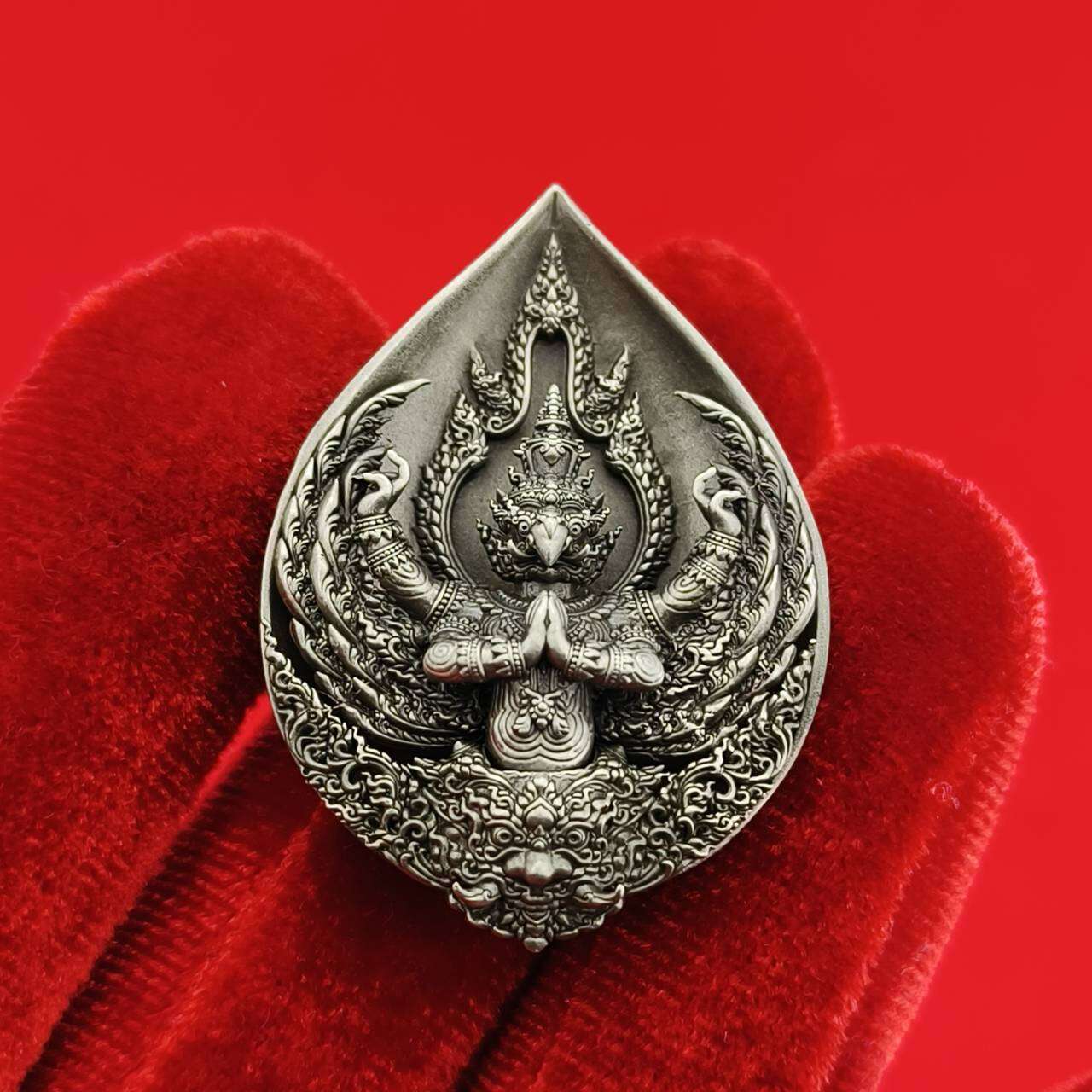 Phaya Garuda Kalsuban Medal – Luang Pho Wijit's Sacred Buddhist Protector & Fortune Charm