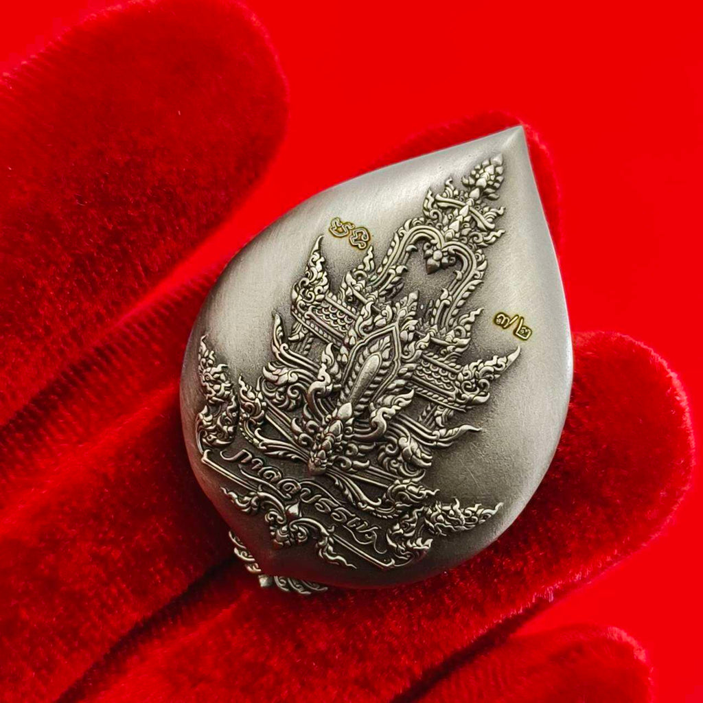 Phaya Garuda Kalsuban Medal – Luang Pho Wijit's Sacred Buddhist Protector & Fortune Charm