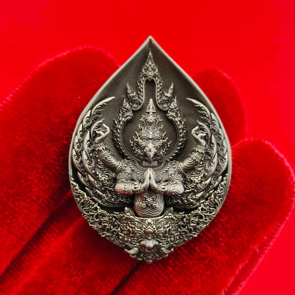 Phaya Garuda Kalsuban Medal – Luang Pho Wijit's Sacred Buddhist Protector & Fortune Charm