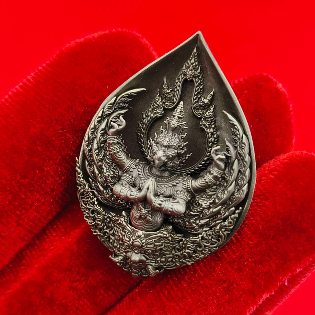 Phaya Garuda Kalsuban Medal – Luang Pho Wijit's Sacred Buddhist Protector & Fortune Charm