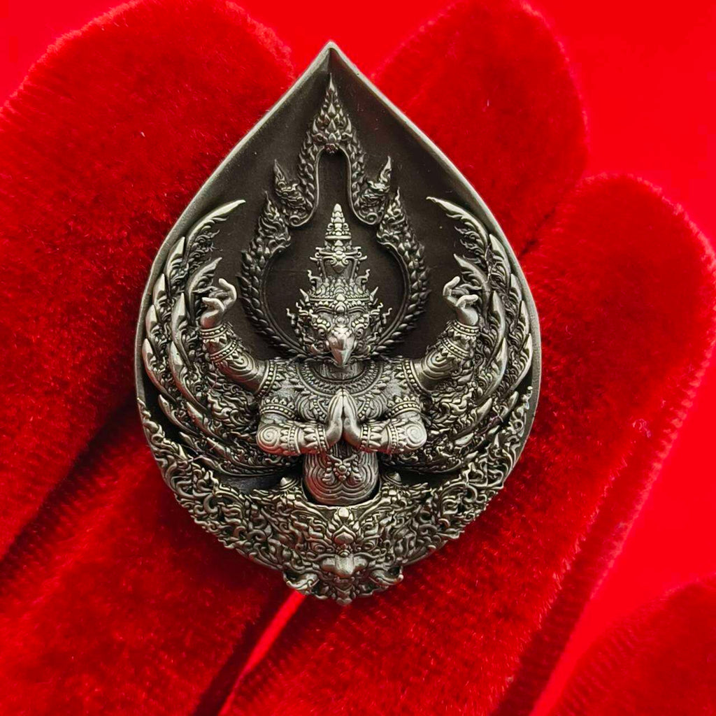 Phaya Garuda Kalsuban Medal – Luang Pho Wijit's Sacred Buddhist Protector & Fortune Charm Default Title