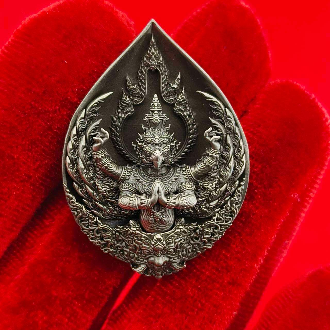 Phaya Garuda Kalsuban Medal – Luang Pho Wijit's Sacred Buddhist Protector & Fortune Charm Default Title