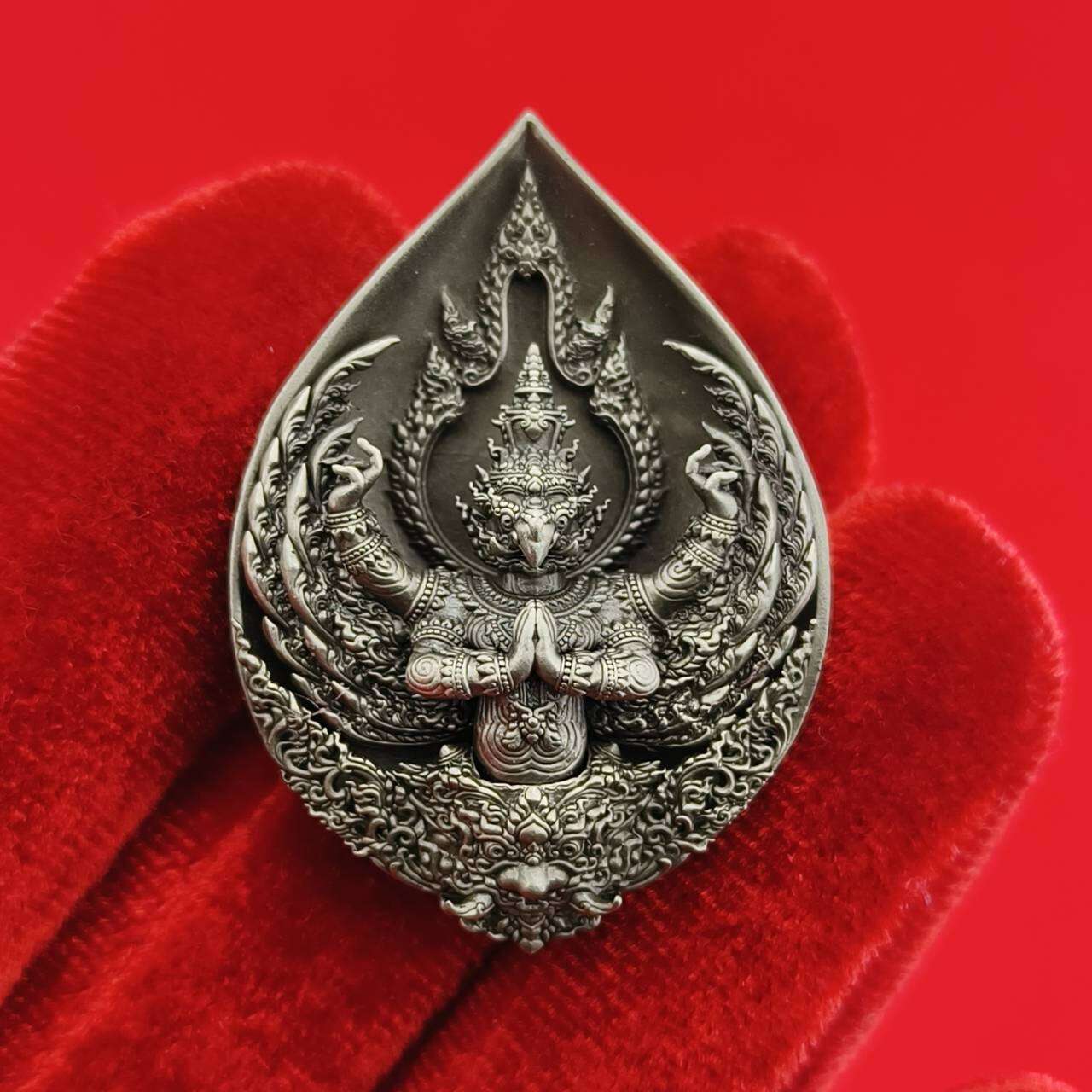Phaya Garuda Kalsuban Medal – Luang Pho Wijit's Sacred Buddhist Protector & Fortune Charm