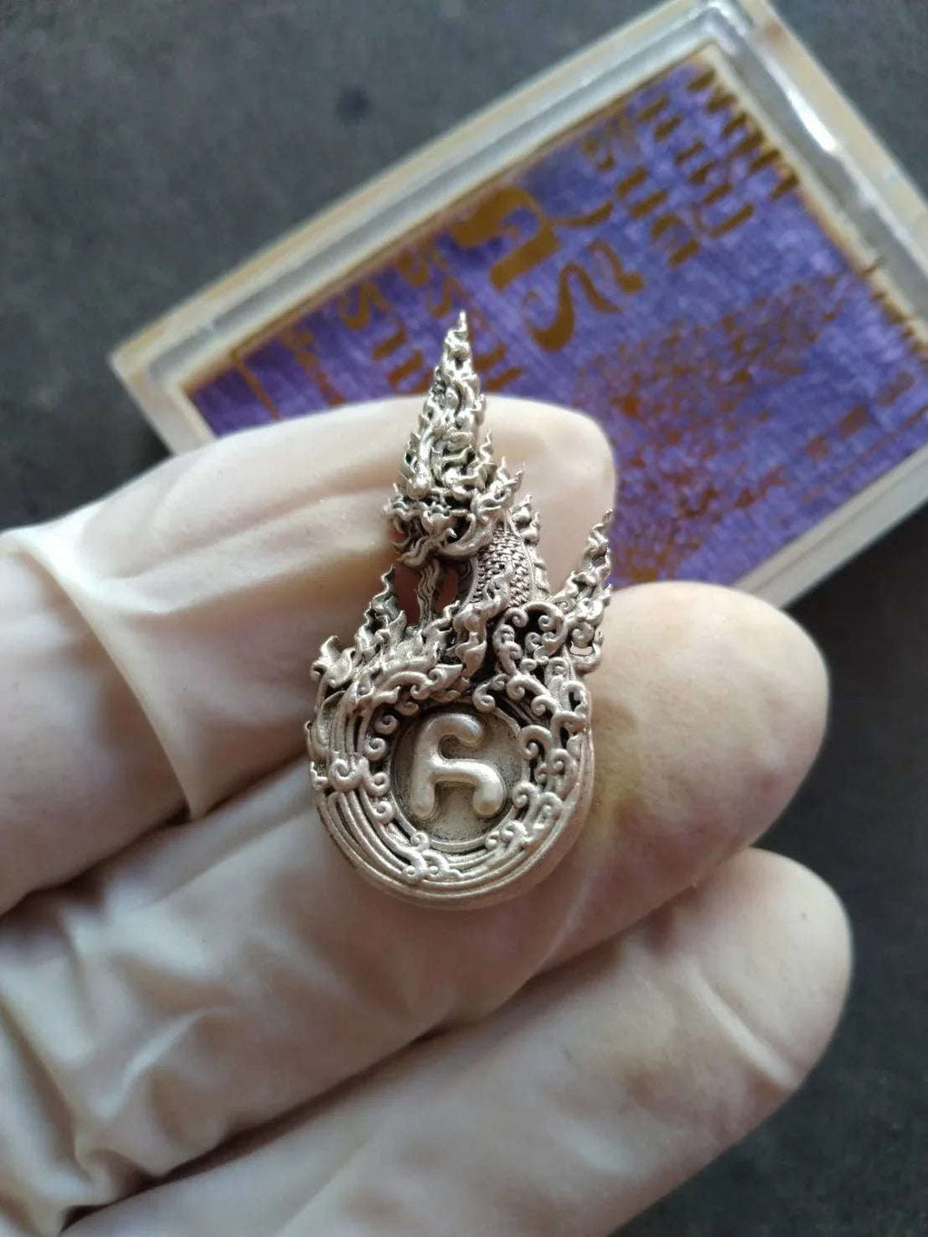 Phaya Naga Amulet - Handcrafted Thai Phaya Naga Amulet for Spiritual Protection