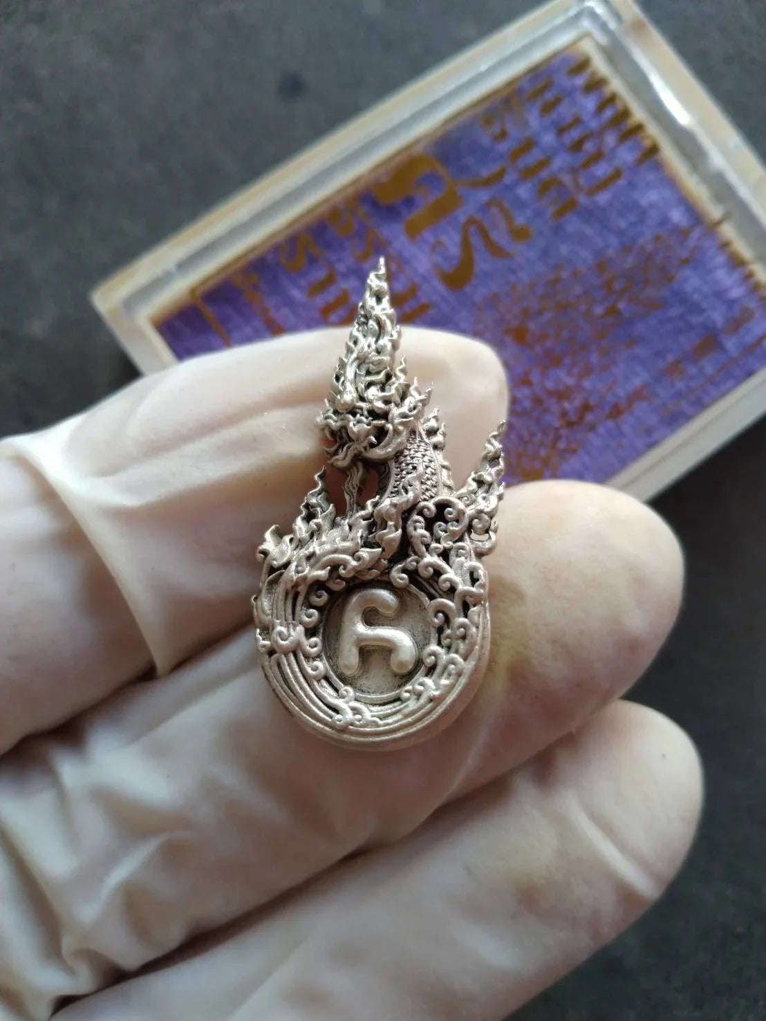 Phaya Naga Amulet - Handcrafted Thai Phaya Naga Amulet for Spiritual Protection
