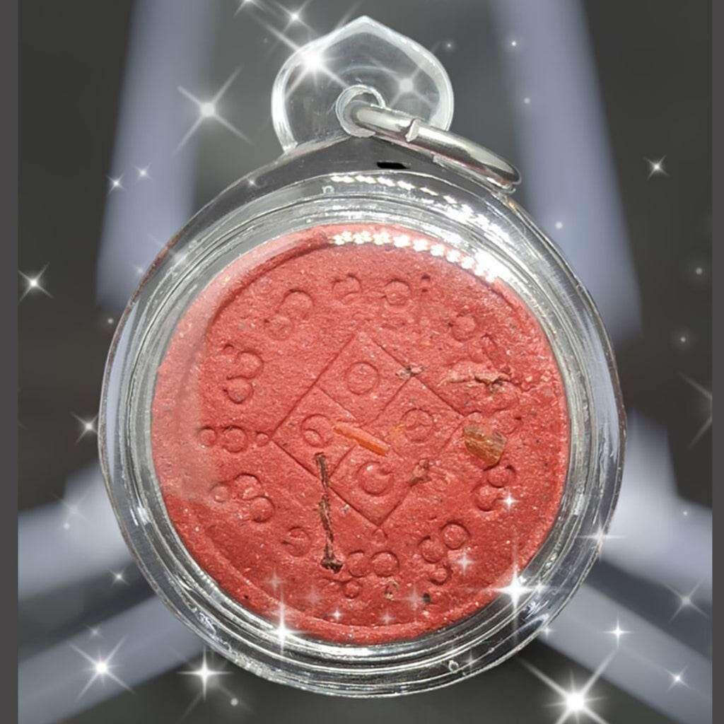 Phaya Nok Yuk Kam Namchok - Peacock of Fortune with Red Love Herb & Copper Takroot for Enhanced Luck