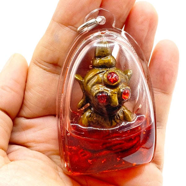 👁️ Phaya Sam Ta "Mak Mia - Mak Sap" (The Three-Eyed Sovereign): The Ultimate Master of Infinite Consorts and Infinite Wealth by Luang Phor Mian
