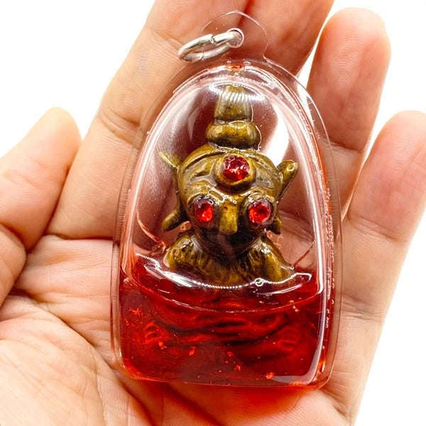 👁️ Phaya Sam Ta "Mak Mia - Mak Sap" (The Three-Eyed Sovereign): The Ultimate Master of Infinite Consorts and Infinite Wealth by Luang Phor Mian