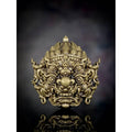Phaya Si Hu Ha Ta Amulet | Maha Heng Large Edition Powerful Wealth and Good Luck Mask ซาตินทองเหลือง