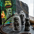 Phaya Suea Dam Thai Amulet Protection talisman good luck charm spiritual jewelry Sacred Black Tiger Sovereign Power Maha Amnat Sacred Phaya Ngiu Dam Wood Thai Blessing Co By RURUECHA
