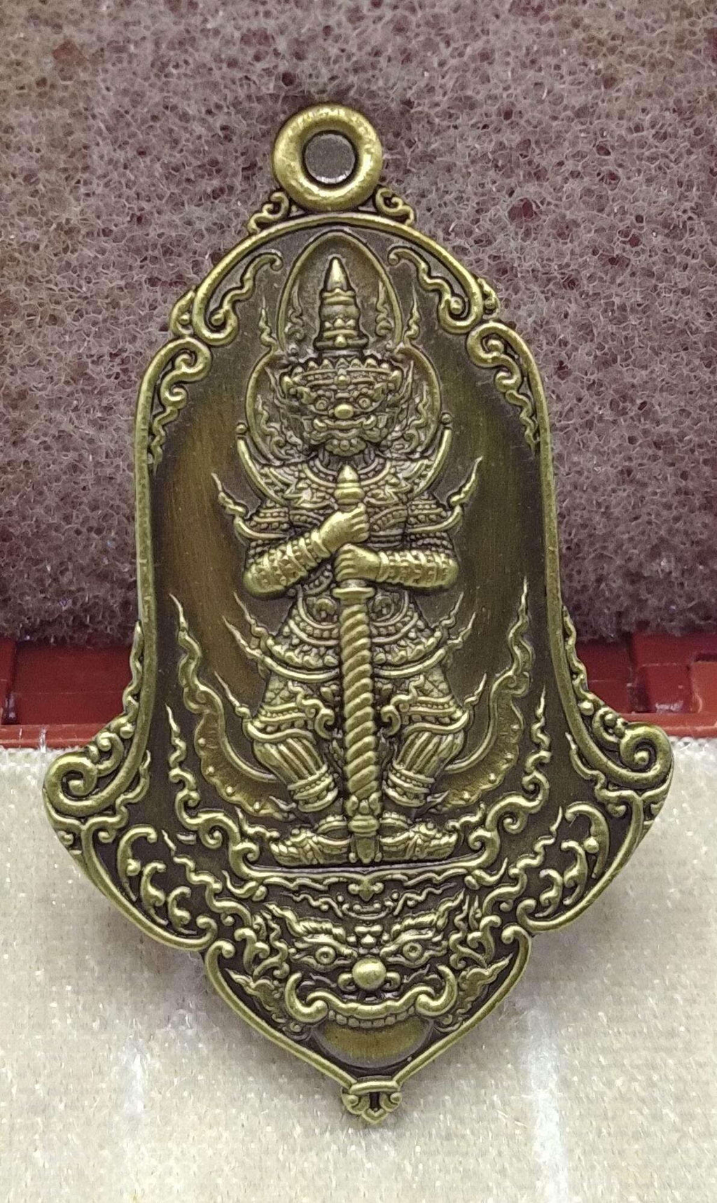 Phaya Tao Wessuwan Amulet from Wat Mae Tam for Wealth and Protection Against Evil Default Title