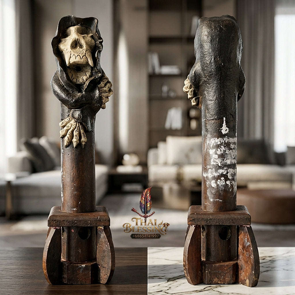 ✨ Pho Phrai Setthi (Master-Grade Millionaire Ghost Spirit Effigy - Supreme Speculative Luck, Commercial Trade, & Wish-Fulfilling Necromancy Thai Blessing Co By RURUECHA
