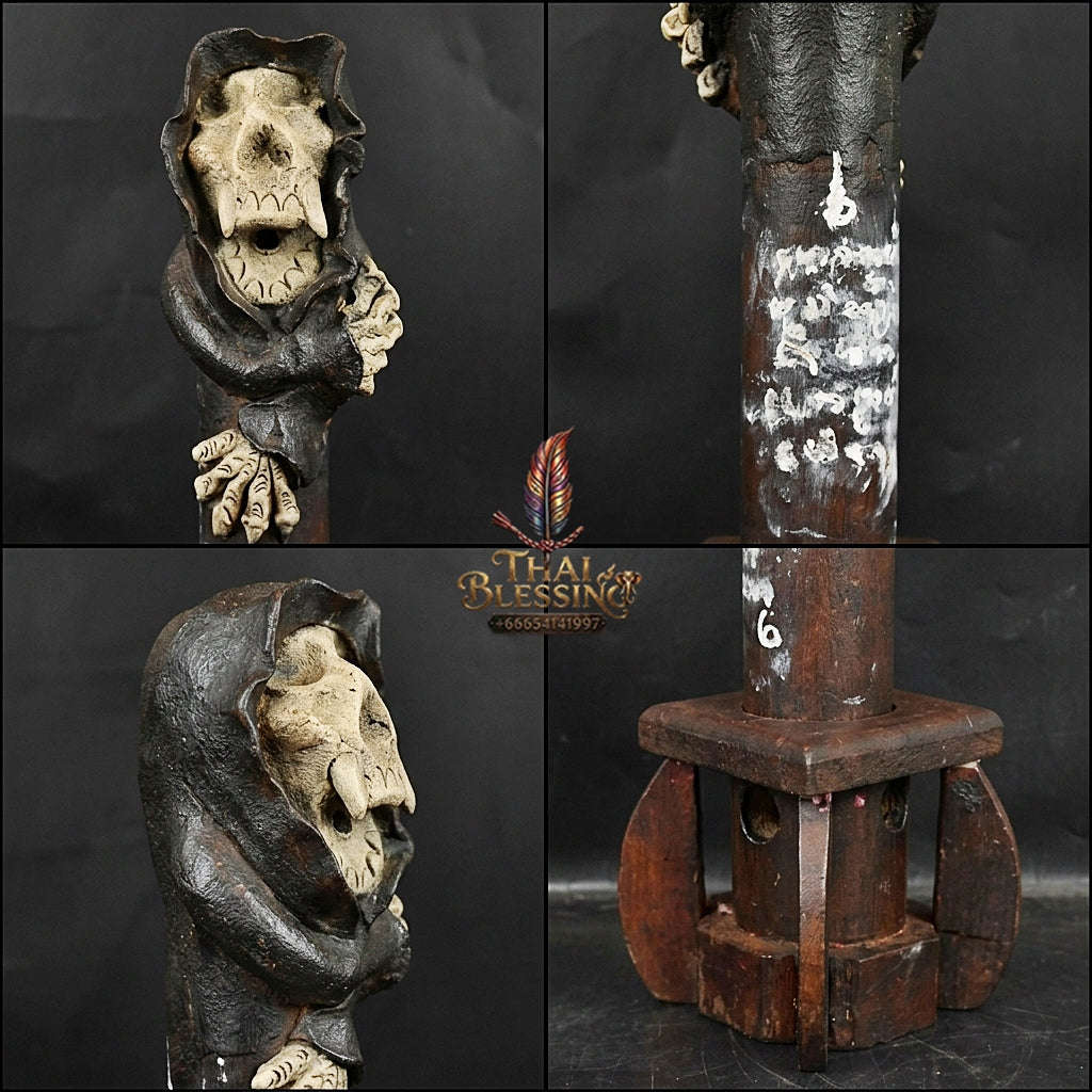 ✨ Pho Phrai Setthi (Master-Grade Millionaire Ghost Spirit Effigy - Supreme Speculative Luck, Commercial Trade, & Wish-Fulfilling Necromancy Thai Blessing Co By RURUECHA