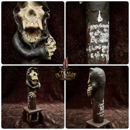 ✨ Pho Phrai Setthi (Master-Grade Millionaire Ghost Spirit Effigy - Supreme Speculative Luck, Commercial Trade, & Wish-Fulfilling Necromancy Thai Blessing Co By RURUECHA