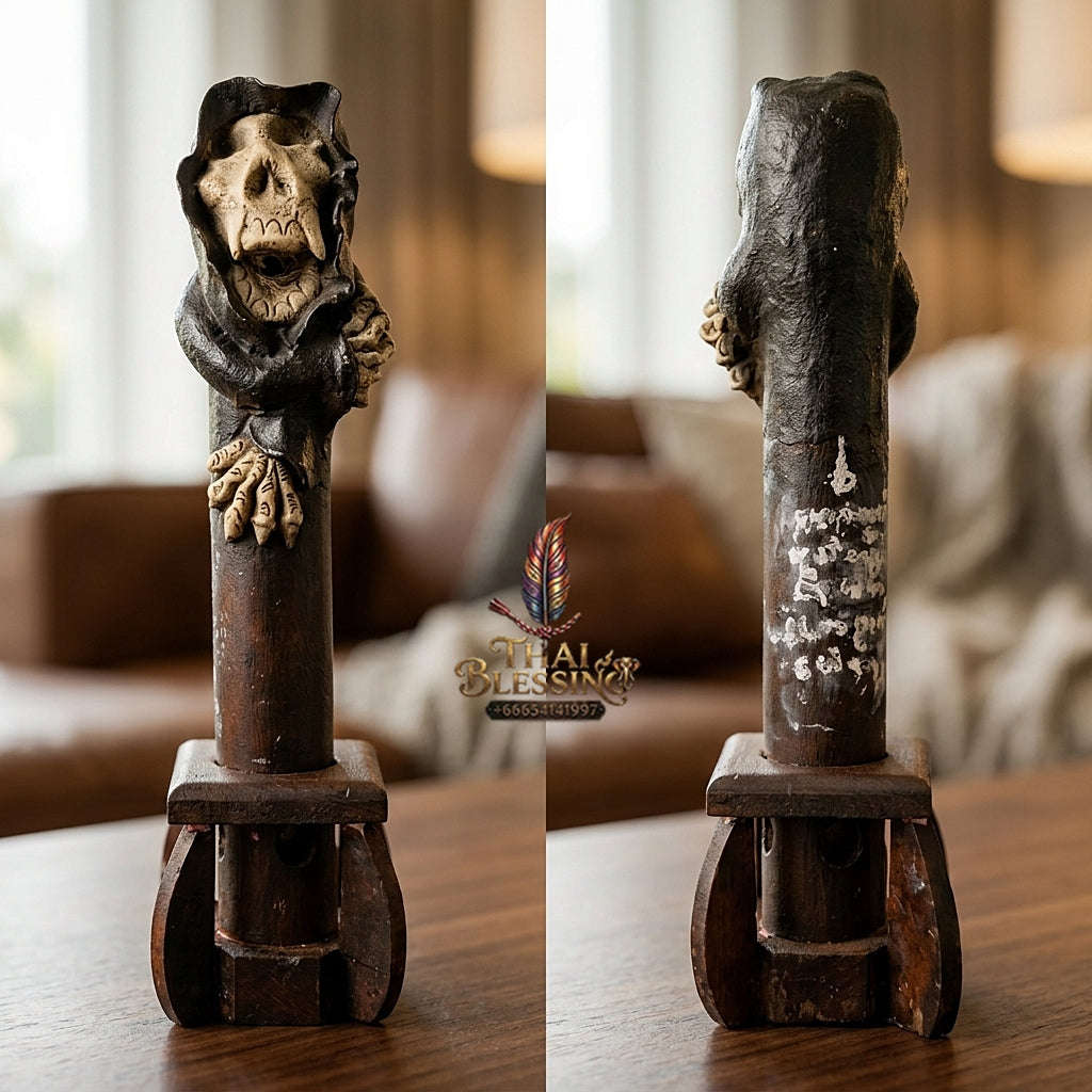 ✨ Pho Phrai Setthi (Master-Grade Millionaire Ghost Spirit Effigy - Supreme Speculative Luck, Commercial Trade, & Wish-Fulfilling Necromancy Thai Blessing Co By RURUECHA