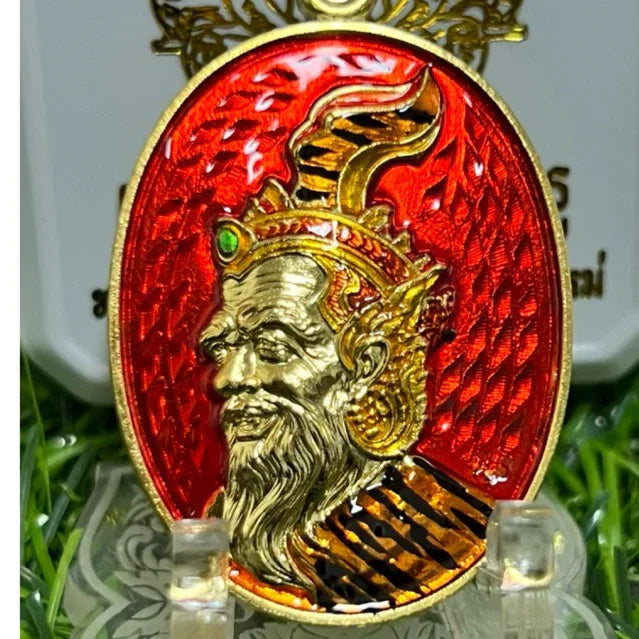 Phor Kae Vares Amulet by Luang Pu Im Panyawutho - 9th Cycle Edition for Sacred Protection and Blessings