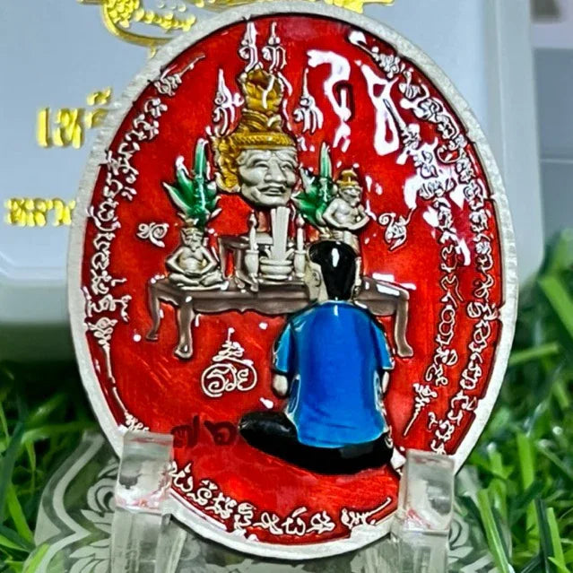 Phor Kae Vares Amulet by Luang Pu Im Panyawutho - 9th Cycle Edition for Sacred Protection and Blessings