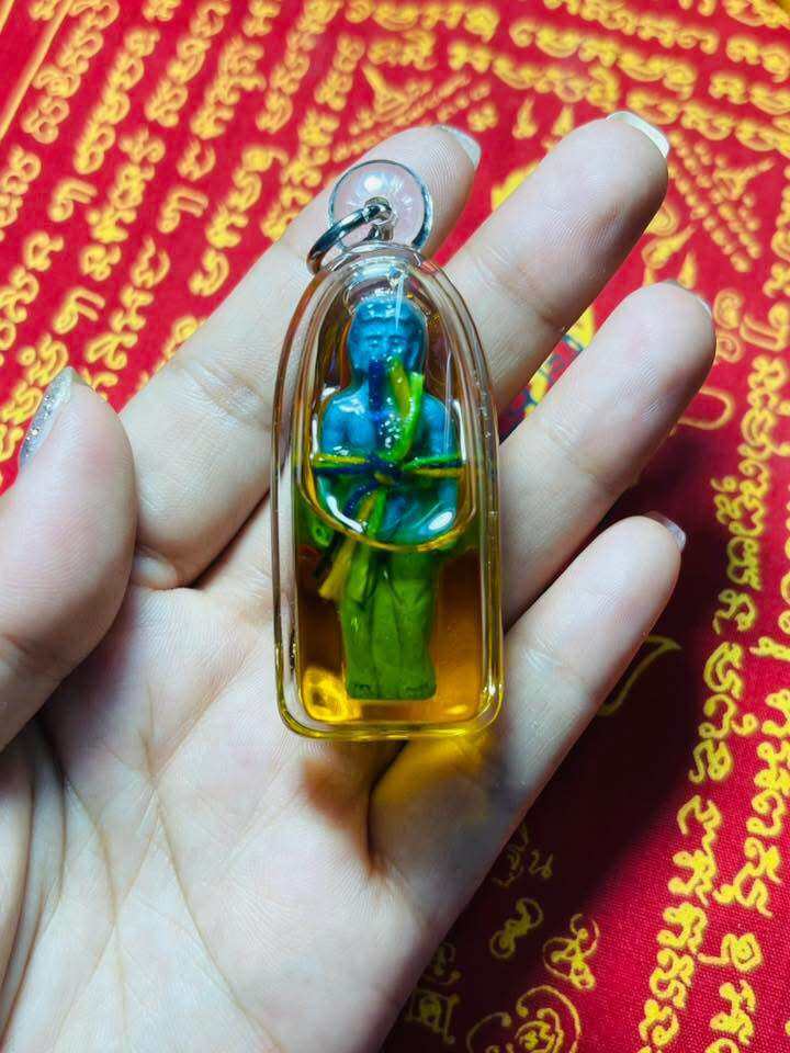 Phor Sane Mae Metta Amulet Puppet Charm for Magnetic Attraction and Loving-kindness